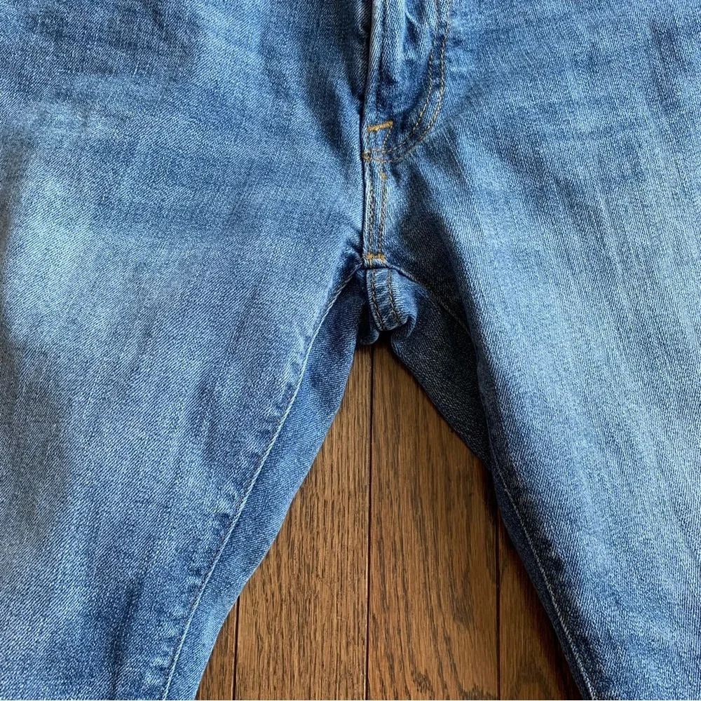 Abercrombie & Fitch Langdon Skinny Medium Wash Jeans Size 30 x 30 Hemmed - Picture 5 of 14